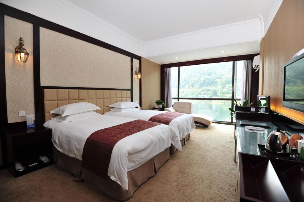 Jiande Yinyuan Hotel Tangcun חדר תמונה